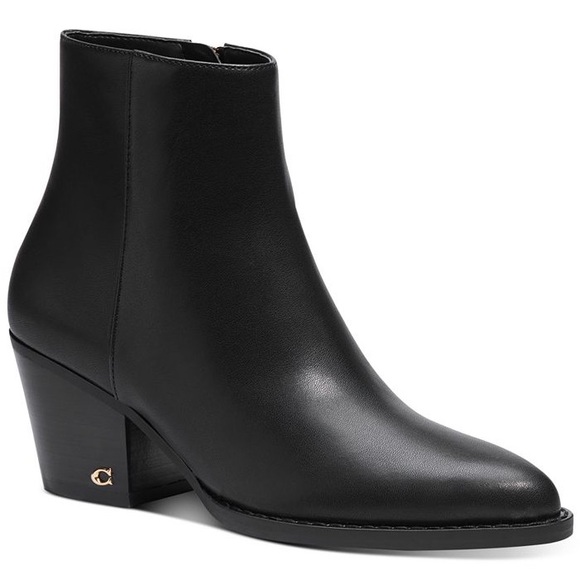 Coach Black Booties - Perfect for Fall - Picture 2 of 5